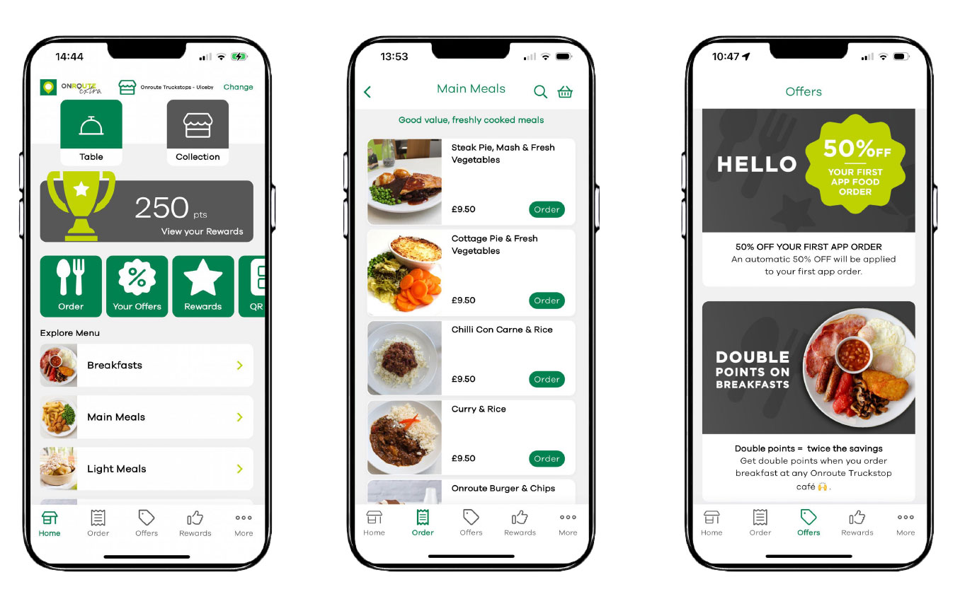 Onroute Mobile Application